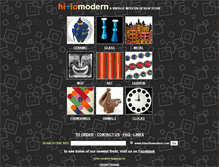 Tablet Screenshot of hiandlomodern.com
